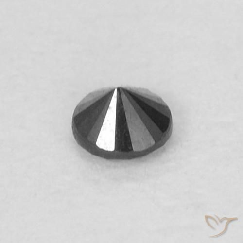 Diamant Noire naturelle Tour, 0.05 ct, Opaque