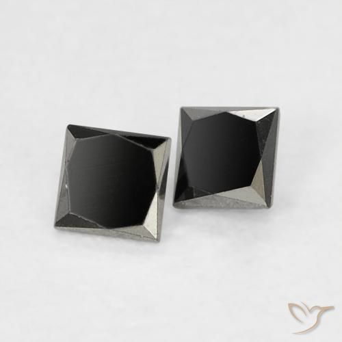 Shop natural 0.14ct Noire Diamant gems, Carré, from Inde at GemSelect. In stock, global shipping!