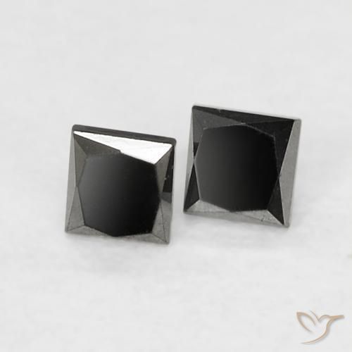 Shop natural 0.15ct Noire Diamant gems, Carré, from Inde at GemSelect. In stock, global shipping!