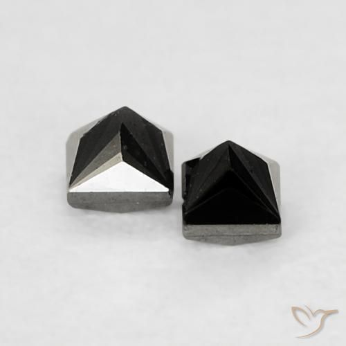 Shop natural 0.12ct Noire Diamant gems, Carré, from Inde at GemSelect. In stock, global shipping!