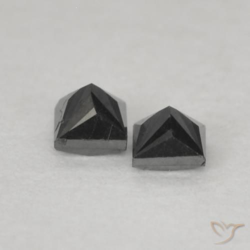 Shop natural 0.18ct Noire Diamant gems, Carré, from Inde at GemSelect. In stock, global shipping!