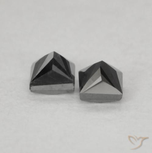 Shop natural 0.16ct Noire Diamant gems, Carré, from Inde at GemSelect. In stock, global shipping!