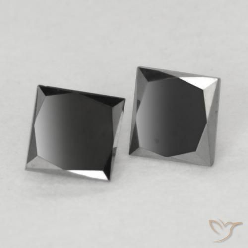 Shop natural 0.23ct Noire Diamant gems, Carré, from Inde at GemSelect. In stock, global shipping!