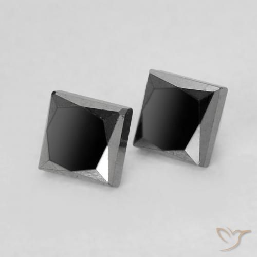 Shop natural 0.29ct Noire Diamant gems, Carré, from Inde at GemSelect. In stock, global shipping!