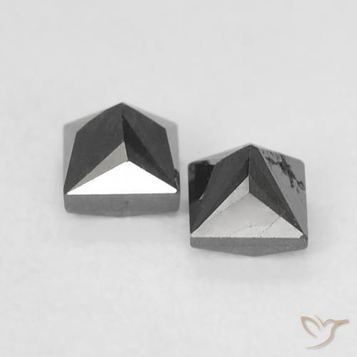Shop natural 0.35ct Noire Diamant gems, Carré, from Inde at GemSelect. In stock, global shipping!