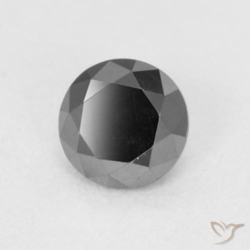 Diamant Noire naturelle Tour, 0.20 ct, Opaque