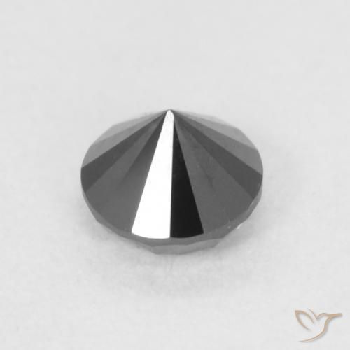 Diamant Noire naturelle Tour, 0.22 ct, Opaque