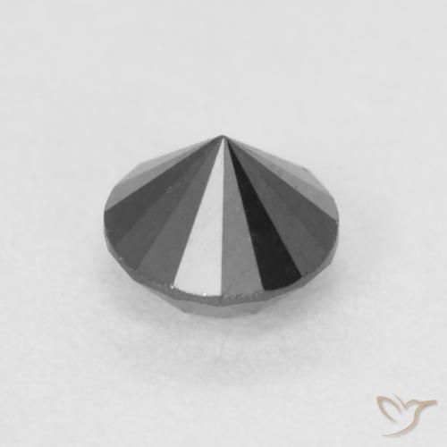 Diamant Noire naturelle Tour, 0.23 ct, Opaque