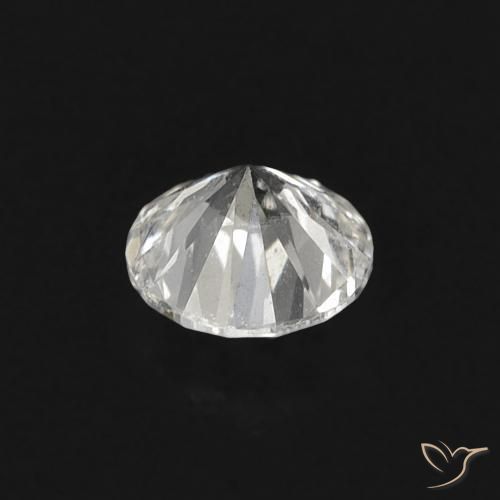 Diamant H naturelle Coupe roude, 0.24 ct, VS