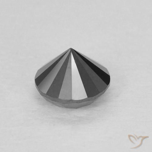 Diamant Noire naturelle Tour, 0.22 ct, Opaque