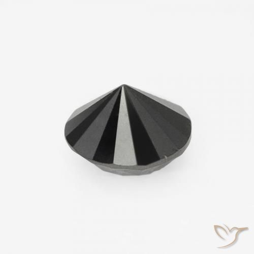Diamant Noire naturelle Tour, 0.20 ct, Opaque
