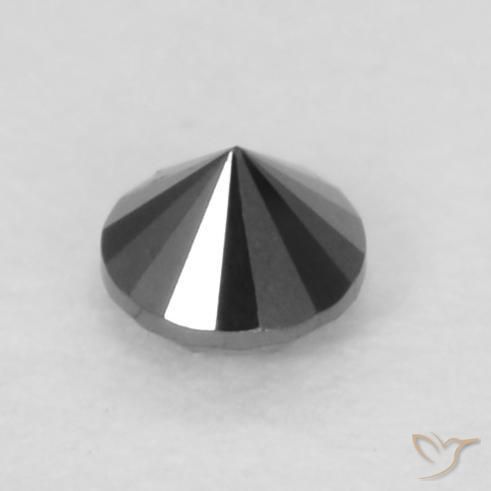 Diamant Noire naturelle Tour, 0.05 ct, Opaque