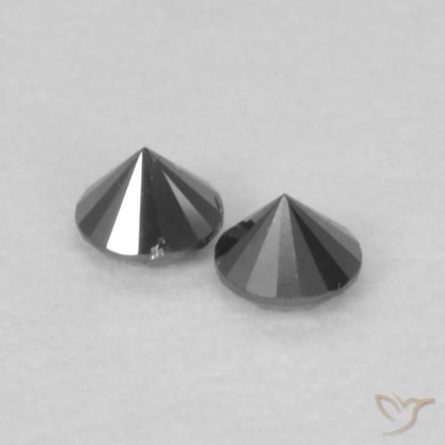 Shop natural 0.09ct Noire Diamant gems, Tour, from Inde at GemSelect. In stock, global shipping!