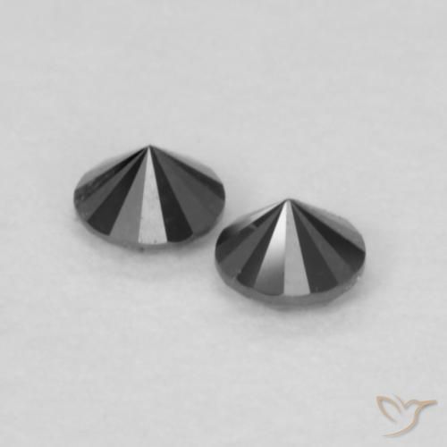 Shop natural 0.09ct Noire Diamant gems, Tour, from Inde at GemSelect. In stock, global shipping!