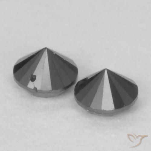 Shop natural 0.09ct Noire Diamant gems, Tour, from Inde at GemSelect. In stock, global shipping!