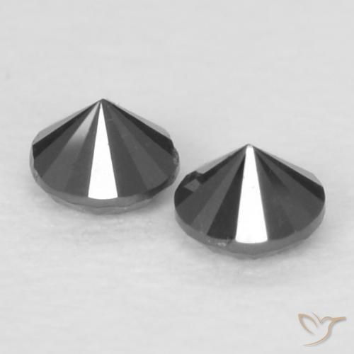 Shop natural 0.09ct Noire Diamant gems, Tour, from Inde at GemSelect. In stock, global shipping!