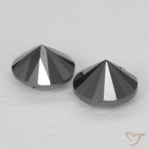 Shop natural 0.09ct Noire Diamant gems, Tour, from Inde at GemSelect. In stock, global shipping!