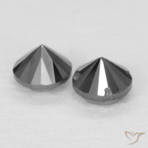 Shop natural 0.09ct Noire Diamant gems, Tour, from Inde at GemSelect. In stock, global shipping!