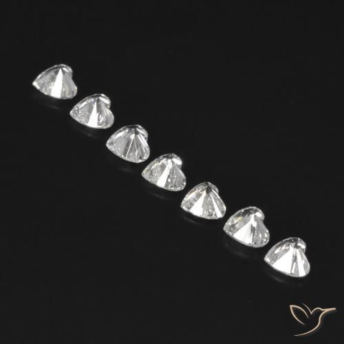 Shop natural 0.56ct F Diamant gems, Cœur, from Brésil at GemSelect. In stock, global shipping!