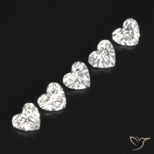 Shop natural 0.51ct H Diamant gems, Cœur, from Brésil at GemSelect. In stock, global shipping!