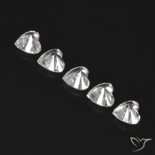 Shop natural 0.51ct H Diamant gems, Cœur, from Brésil at GemSelect. In stock, global shipping!