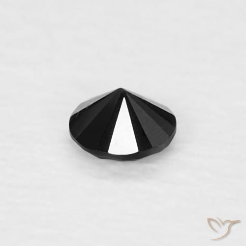 Diamant Noire naturelle Tour, 0.05 ct, Opaque