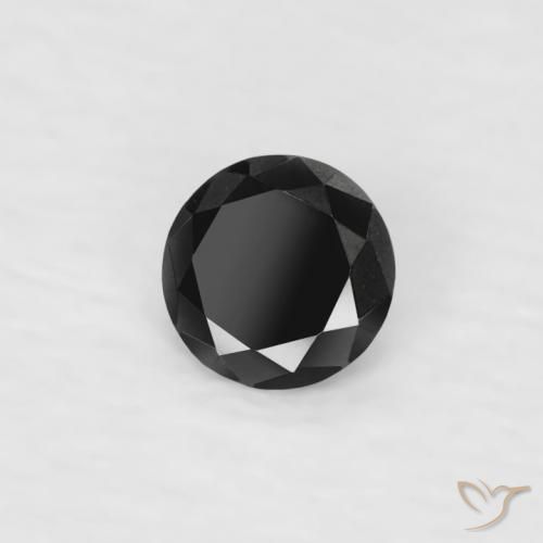 Diamant Noire naturelle Tour, 0.06 ct, Opaque