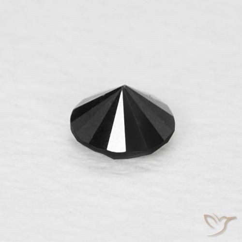 Diamant Noire naturelle Tour, 0.06 ct, Opaque