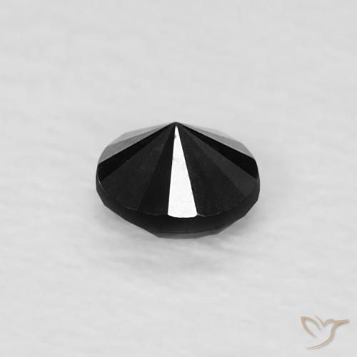 Diamant Noire naturelle Tour, 0.08 ct, Opaque