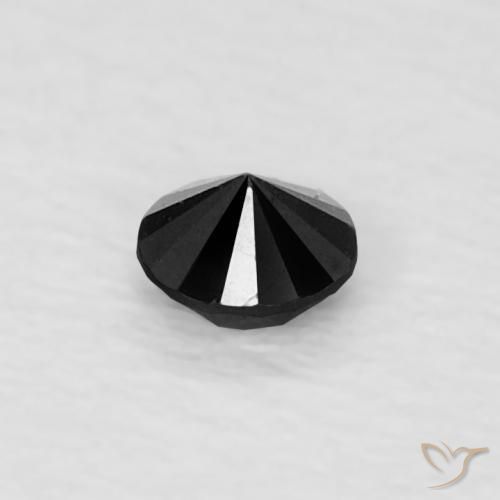 Diamant Noire naturelle Tour, 0.07 ct, Opaque