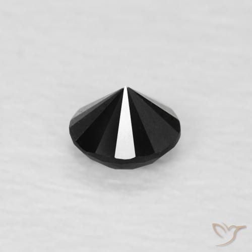 Diamant Noire naturelle Tour, 0.07 ct, Opaque