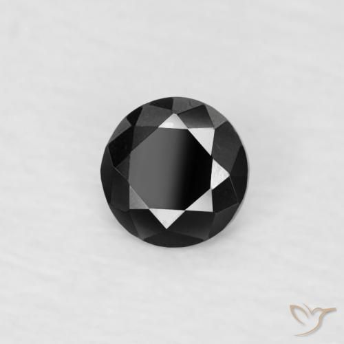 Diamant Noire naturelle Tour, 0.06 ct, Opaque
