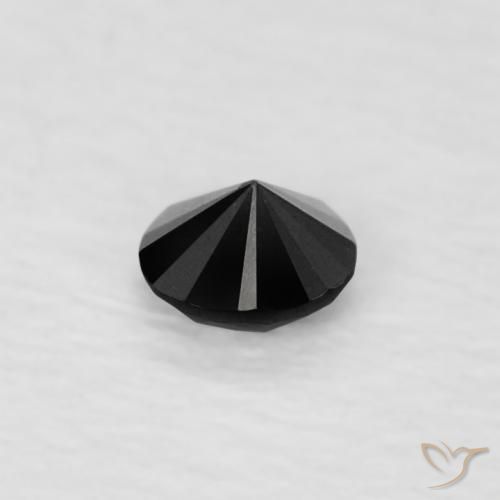 Diamant Noire naturelle Tour, 0.06 ct, Opaque