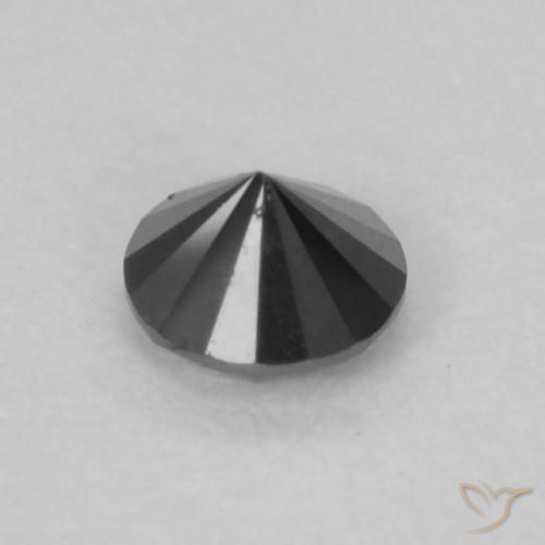 Diamant Noire naturelle Tour, 0.08 ct, Opaque