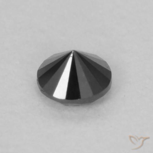 Diamant Noire naturelle Tour, 0.07 ct, Opaque