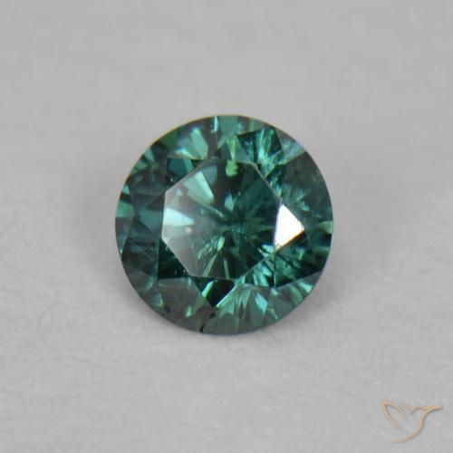 Diamant Vert naturelle Tour, 0.03 ct, VS
