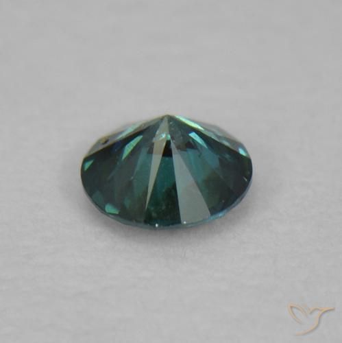 Diamant Vert naturelle Tour, 0.03 ct, VS