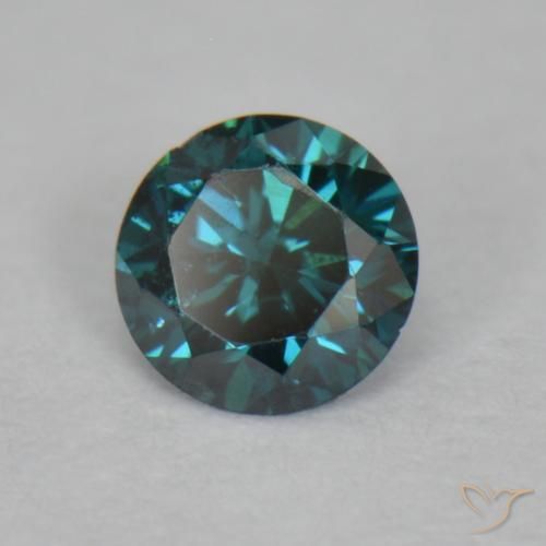 Diamant Vert naturelle Tour, 0.06 ct, VS