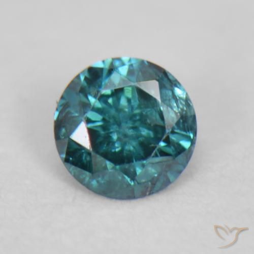 Diamant Bleu naturelle Tour, 0.02 ct, VS-SI