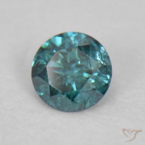 Diamant Bleu naturelle Tour, 0.02 ct, VS-SI