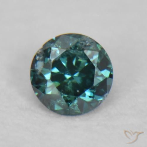 0.02ct Naturel Vert Diamant, Tour, VS-SI