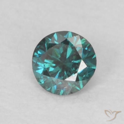 Diamant Bleu naturelle Tour, 0.07 ct, VS