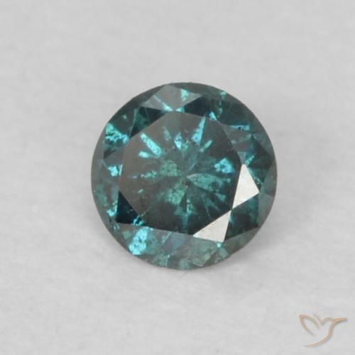 Diamant Bleu naturelle Tour, 0.07 ct, VS