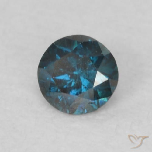Diamant Bleu naturelle Tour, 0.07 ct, VVS-VS