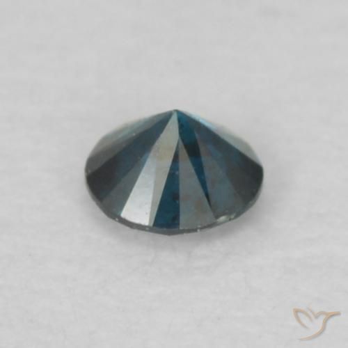 Diamant Bleu naturelle Tour, 0.07 ct, VVS-VS