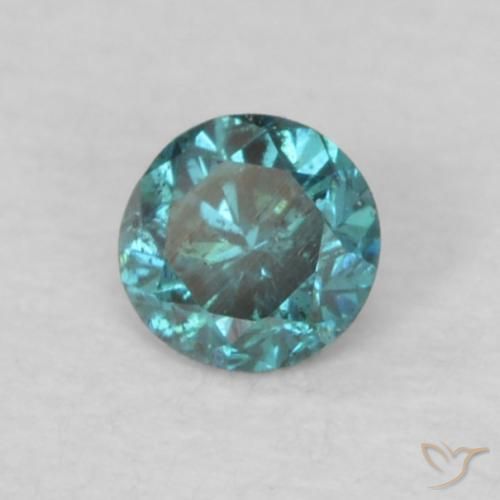 Diamant Bleu naturelle Tour, 0.07 ct, VS