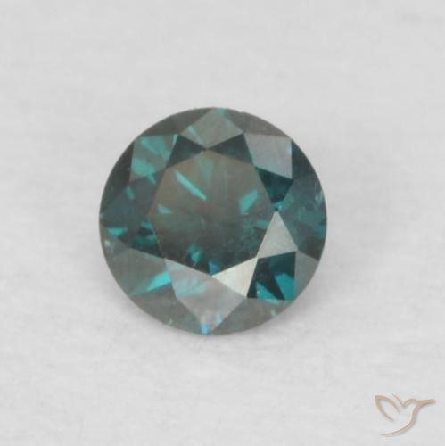 Diamant Bleu naturelle Tour, 0.06 ct, VVS-VS