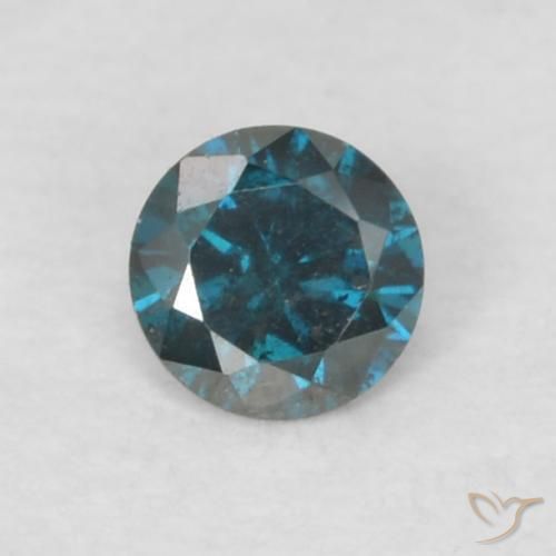 Diamant Bleu naturelle Tour, 0.06 ct, VS
