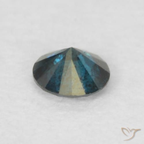 Diamant Bleu naturelle Tour, 0.06 ct, VS
