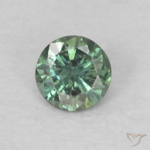 0.05ct Naturel Vert Diamant, Tour, VS